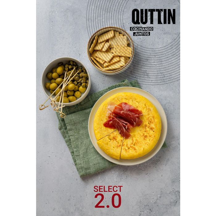 Sartén Tortillera 24 cm Select 2.0 Quttin - Inde (6 Unidades) 2 Sartén Tortillera 24 cm Select 2.0 Quttin - Inde (6 Unidades) 2
