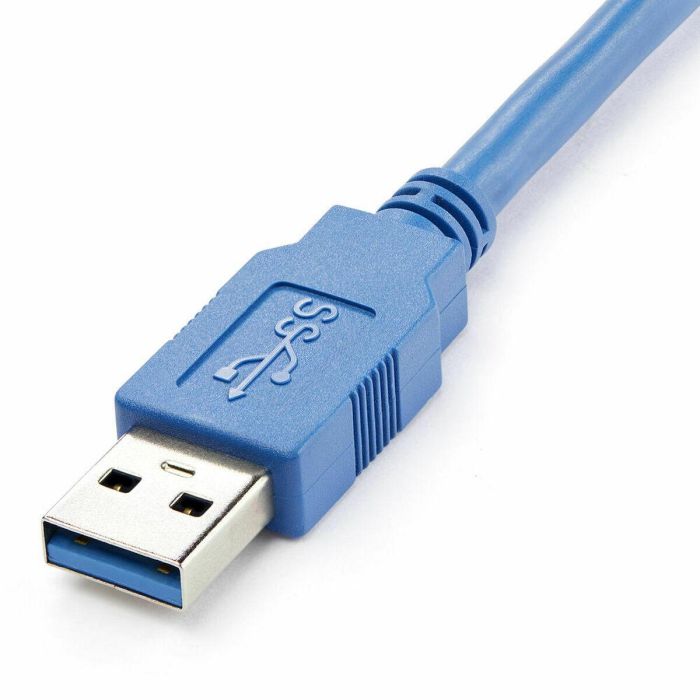 Cable USB Startech USB3SEXT5DSK Azul 1,5 m 1 Cable USB Startech USB3SEXT5DSK Azul 1,5 m 1