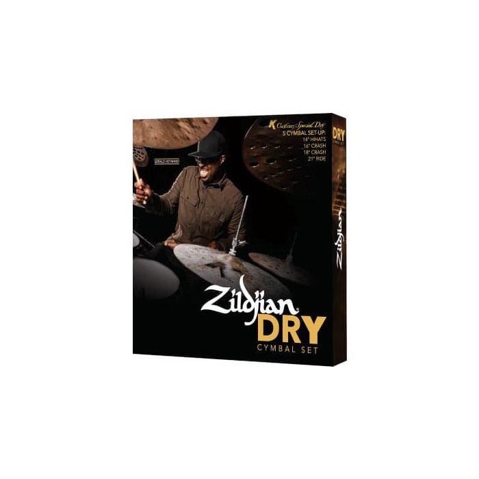 Zildjian K Custom Special Dry Set de Platos: HiHats 14", Crash 16", Crash 18", Ride 21" - Sonido Seco y Contundente