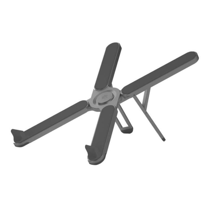 Base de Refrigeración para Portátil Celly SWMAGICSTANDX Gris 9 Base de Refrigeración para Portátil Celly SWMAGICSTANDX Gris 9