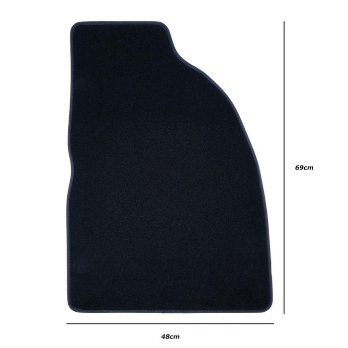 Alfombrilla para Coche OCC Motorsport OCCFD0018 Negro 6 Alfombrilla para Coche OCC Motorsport OCCFD0018 Negro 6