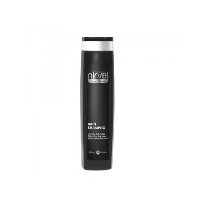 Nirvel Longevity Hair Bain Champú Antiedad 250ml - Combate signos envejecimiento, sin sulfatos para cabello vigoroso