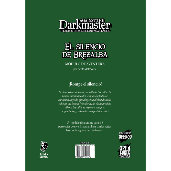 Against the Darkmaster: El silencio de Brezalba 1