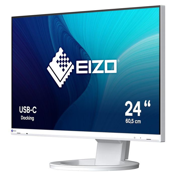 EIZO EV2480-WT Monitor de 23.8" Full HD IPS con USB-C, Blanco 1
