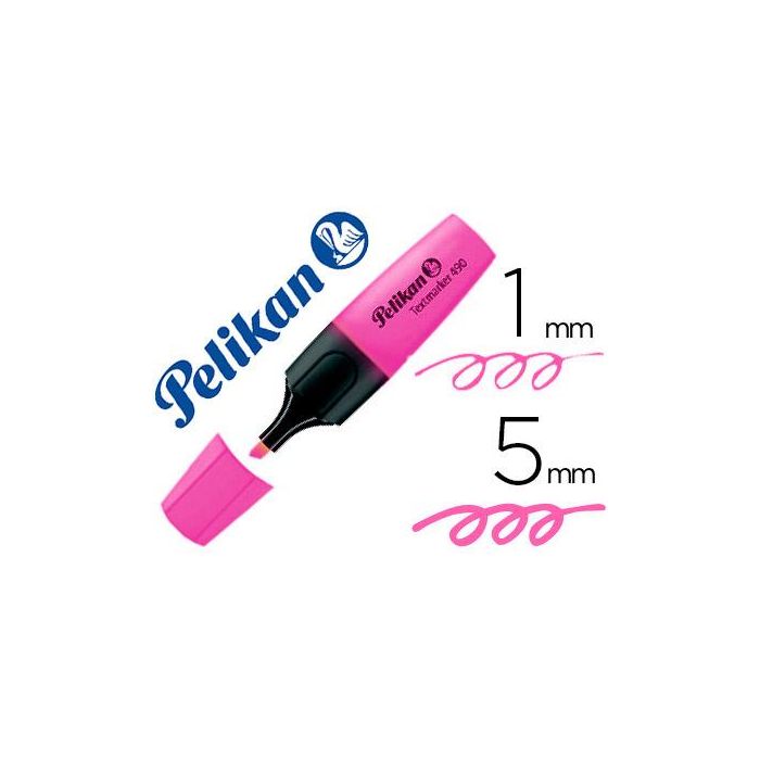 Rotulador Pelikan Fluorescente Textmarker 490 Rosa 10 unidades