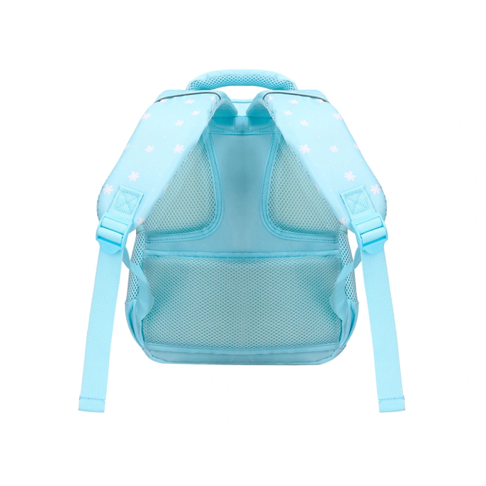 Liderpapel Mochila Multibolsillo Infantil Azul Flowers 350x110x270 mm 3