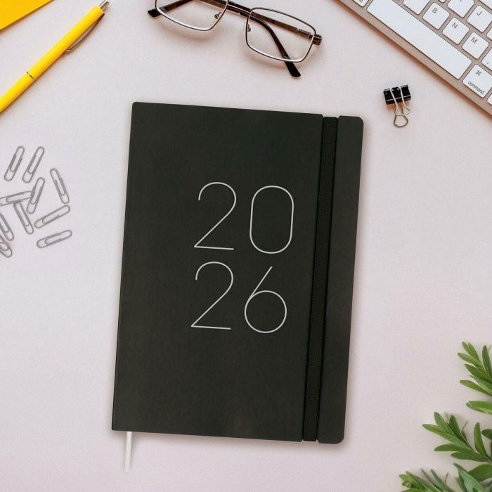 Agenda Finocam FLEXI Negro A5 14,8 x 21 cm 2026 6