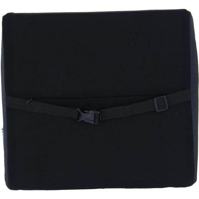 Cojín lumbar + Gel - KINE TRAVEL - 169821 - Negro y azul 1