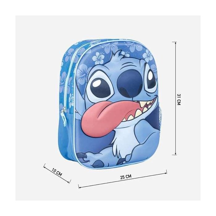 Mochila infantil 3D stitch 25.0 x 31.0 x 10.0 cm 4