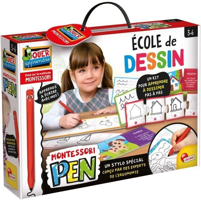 Kit educativo para aprender a dibujar - LISCIANI - Bolígrafo especial incluido Kit educativo para aprender a dibujar - LISCIANI - Bolígrafo especial incluido