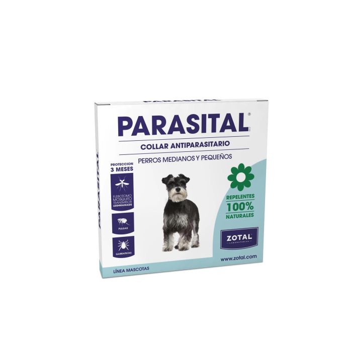 Collar Parasital Repelente para Perros - Tamaño 58 cm Collar Parasital Repelente para Perros - Tamaño 58 cm