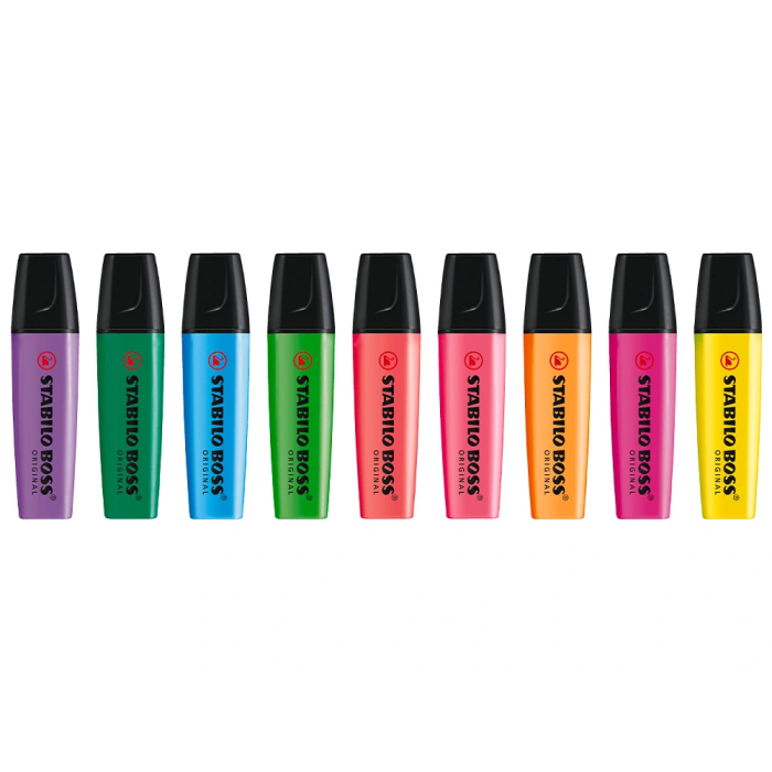 Stabilo Boss Original Marcador Fluorescente, Blíster 8 Unidades, Varios Colores 6