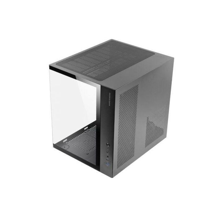 Mars Gaming MCV-ONE Caja Semitorre Gaming ATX con Doble Cristal Templado, Ventilador FRGB y Doble Cámara 2