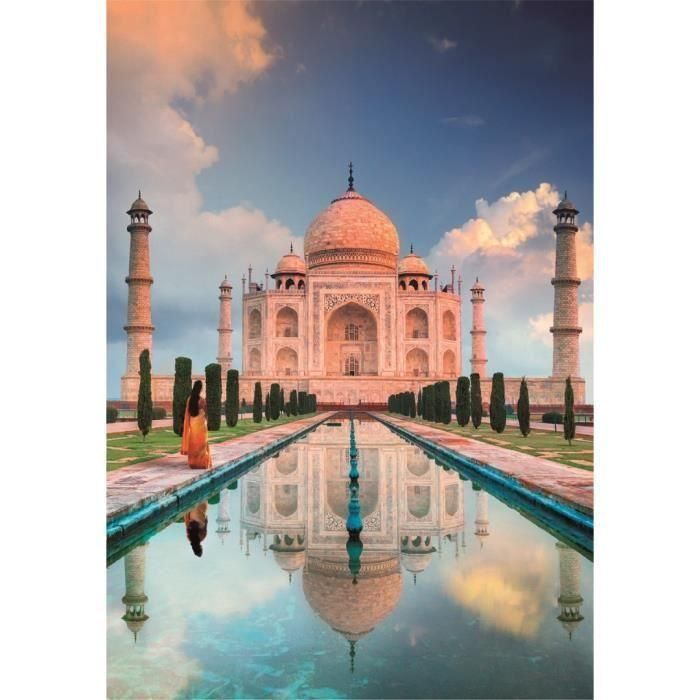 Clementoni - 1500p Taj Mahal - 59,2 x 84,3 cm - Con póster 1 Clementoni - 1500p Taj Mahal - 59,2 x 84,3 cm - Con póster 1