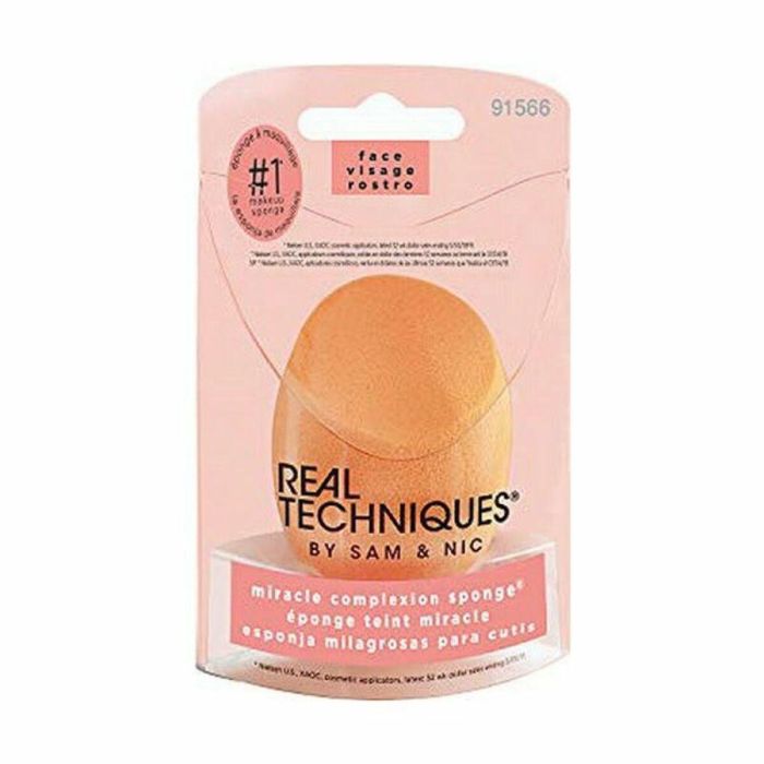 Esponja para Maquillaje Miracle Complexion Real Techniques 1566 1 Esponja para Maquillaje Miracle Complexion Real Techniques 1566 1