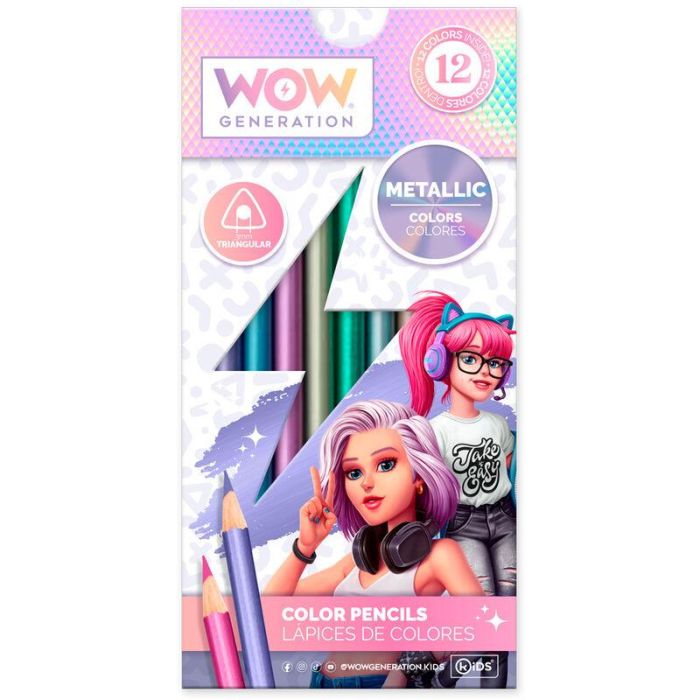 Set colorear con libreta Wow Generation 3 Set colorear con libreta Wow Generation 3