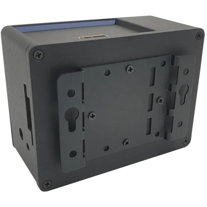 ALLNET Radxa Rock 3A - professionelles Aluminium Gehäuse ecoPI PRO HP. schwarz 3