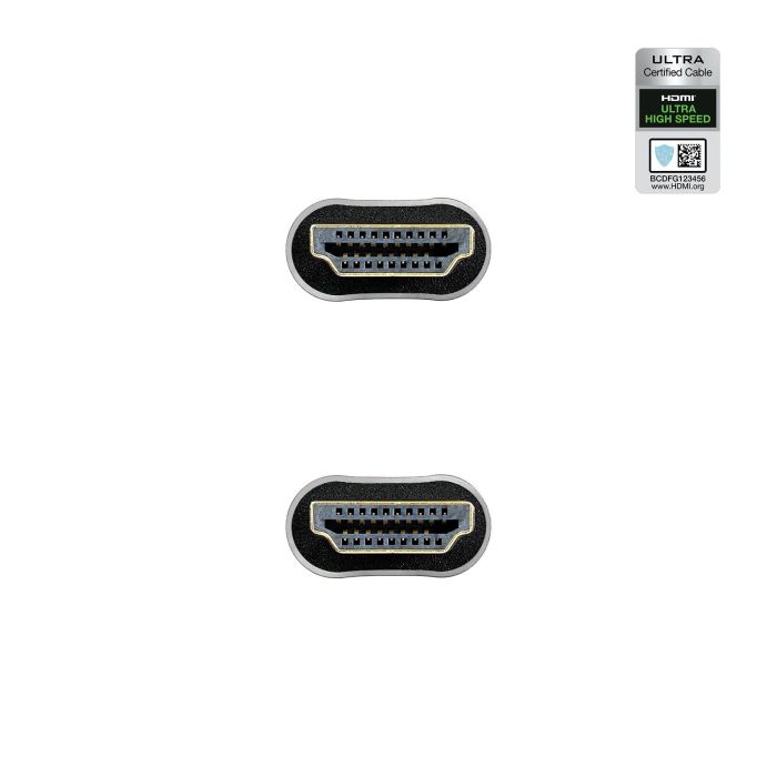 Cable HDMI NANOCABLE 10.15.8101 1 m 2 Cable HDMI NANOCABLE 10.15.8101 1 m 2