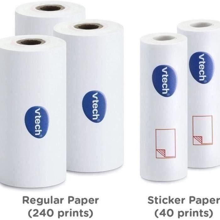 Vtech Kidizoom Print Cam - Recarga de papel: 3 rollos clásicos y 2 rollos adhesivos 0 Vtech Kidizoom Print Cam - Recarga de papel: 3 rollos clásicos y 2 rollos adhesivos 0