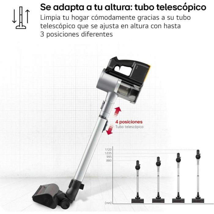 Aspirador Escoba Ciclónico Inalámbrico LG A9K-CORE3S 8 Aspirador Escoba Ciclónico Inalámbrico LG A9K-CORE3S 8
