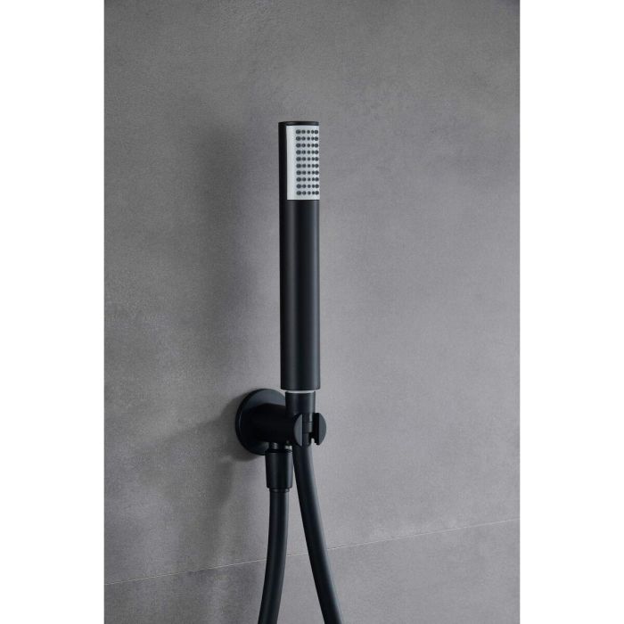 Columna de Ducha Imex MONZA NM GPM039/NG Acero Inoxidable Latón ABS 4 Columna de Ducha Imex MONZA NM GPM039/NG Acero Inoxidable Latón ABS 4