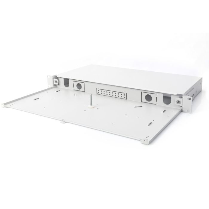 Digitus LWL Spleißbox 1HE Caja de empalmes de fibra óptica, extensible, cierre rápido, Interior, Acero 5 Digitus LWL Spleißbox 1HE Caja de empalmes de fibra óptica, extensible, cierre rápido, Interior, Acero 5