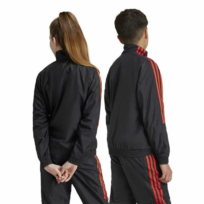 Sudadera sin Capucha Adidas Tiro Woven Tracktop Negro Sudadera sin Capucha Adidas Tiro Woven Tracktop Negro