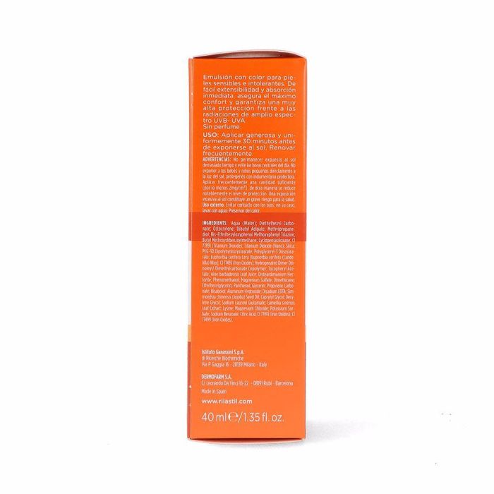 Rilastil SUN SYSTEM SPF50+ Emulsión Color 50 ml, Base de Maquillaje con Alta Protección Solar 3