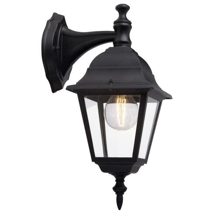 Brilliant Aplique empotrable de exterior Newport E27 1x60W IP23 Negro - Metal y Cristal 0 Brilliant Aplique empotrable de exterior Newport E27 1x60W IP23 Negro - Metal y Cristal 0