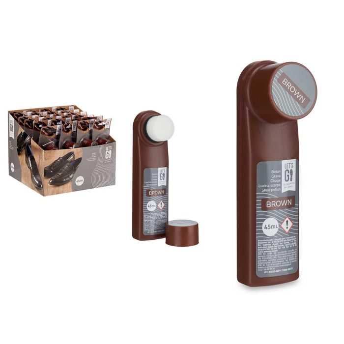 Betún Marrón 45 ml Arte Regal - 6.5x19.5x4 cm (48 Unidades) Betún Marrón 45 ml Arte Regal - 6.5x19.5x4 cm (48 Unidades)