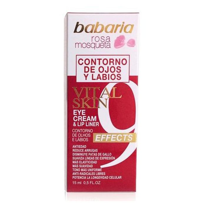 Babaria Rosa mosqueta crema de ojos vital skin 15 ml