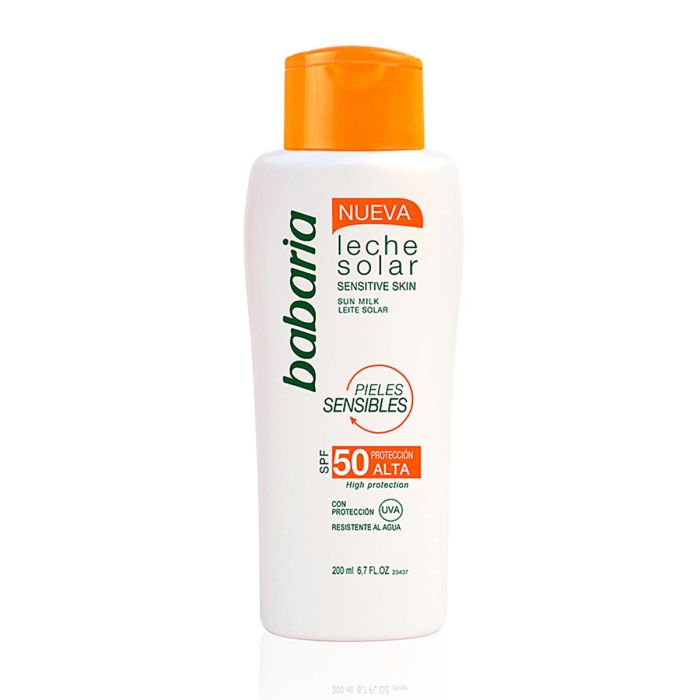 Babaria Sensitive skin leche corporal SPF50 sensitive skin waterproof 200 ml