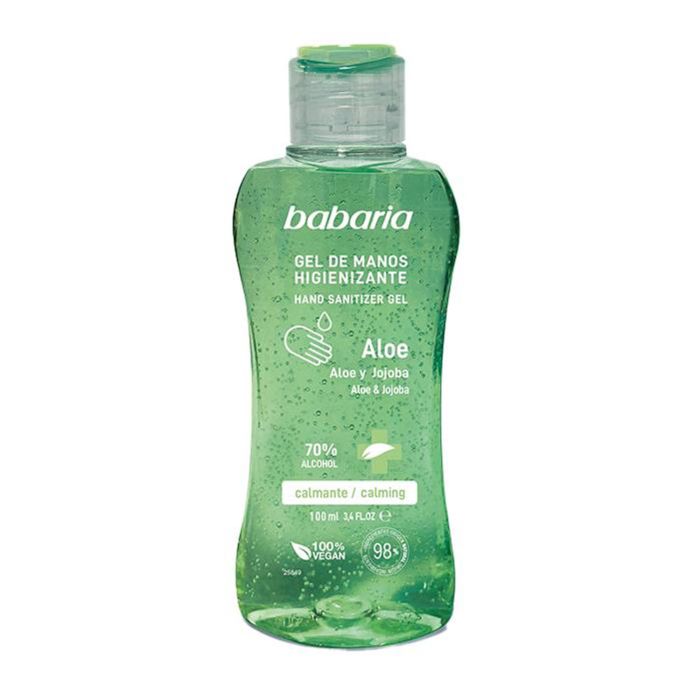 Babaria Aloe gel de manos higienizante 70% alcohol 100 ml