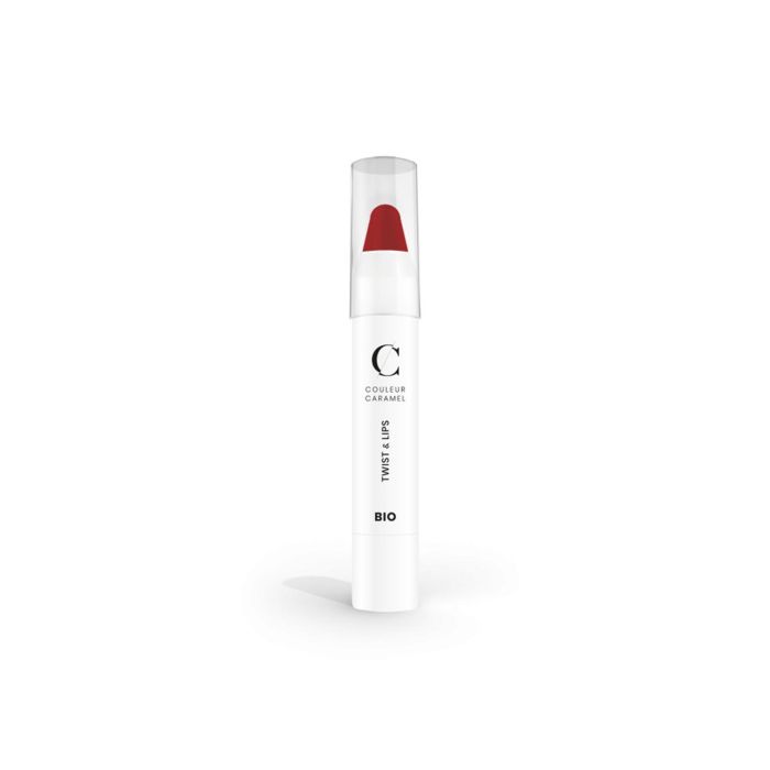 Couleur Caramel Twist&lips barra de labios 407 glossy red