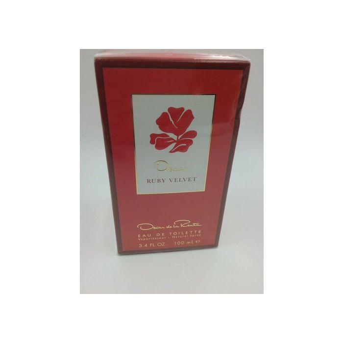 Oscar De La Renta Ruby velvet eau de toilette 100 ml vaporizador