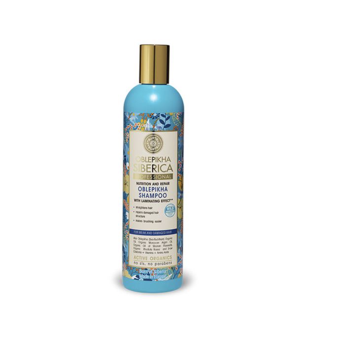 Natura Siberica Oblepikha shampoo hidrolato cabello debil 400 ml