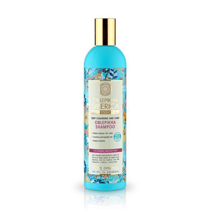 Natura Siberica Oblepikha champu cabello normal y graso 400 ml