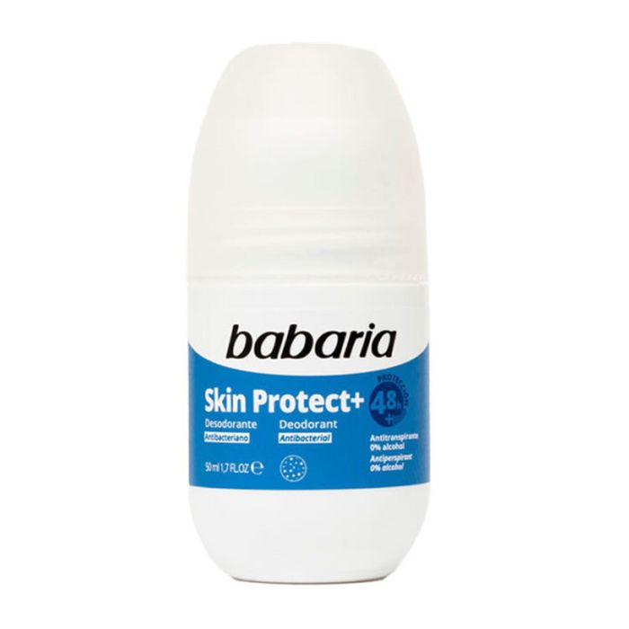 Babaria Skin protect desodorante roll-on anti-bacteriano 50 ml