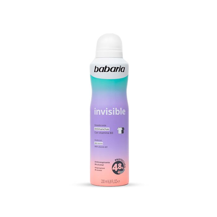 Babaria Desodorante spray invisible 200 ml