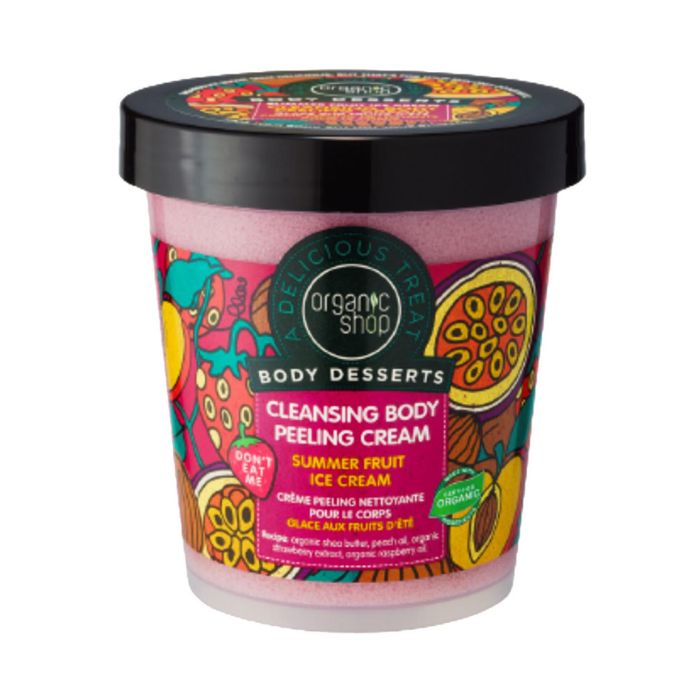 Organic Shop Cleansing peeling corporal summer fruit ice 450 ml