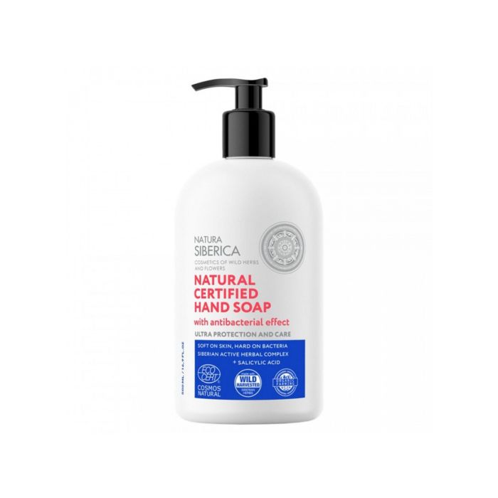 Natura Siberica Jabon de manos antibacteriano 500 ml