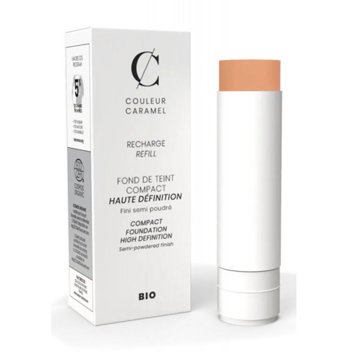 Couleur Caramel Semi-powder barra de labios base nº12 beige clair recarga recarga