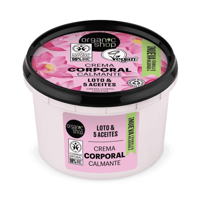 Organic Shop Loto indio crema corporal calmante 250 ml