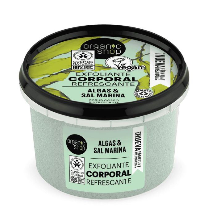 Organic Shop Refrescante exfoliante corporal algas del atlantico