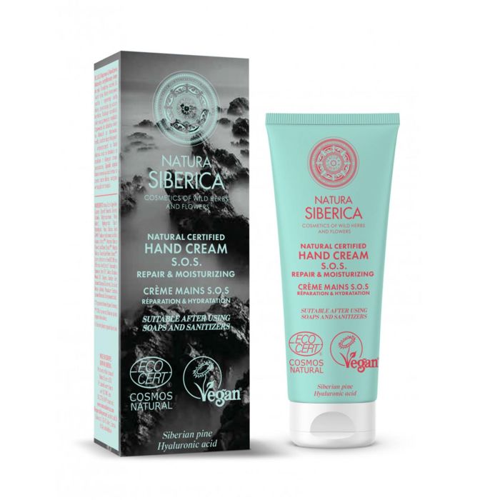 Natura Siberica Sos cremas de manos reparacion hidratacion 75 ml Natura Siberica Sos cremas de manos reparacion hidratacion 75 ml