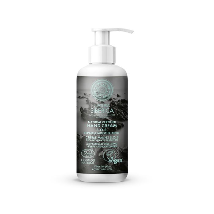 Natura Siberica Sos cremas de manos reparacion hidratacion 250 ml