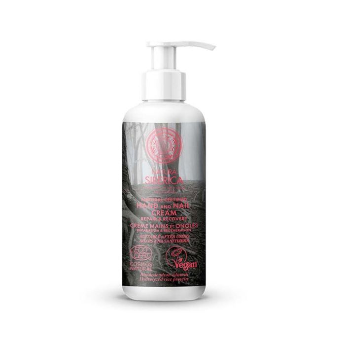 Natura Siberica Sos cremas de manos reparacion recuperacion 250 ml