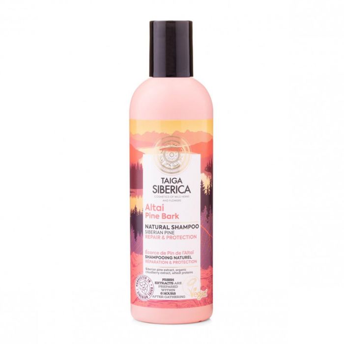Taiga siberica altai pine bark natural shampoo 270 ml