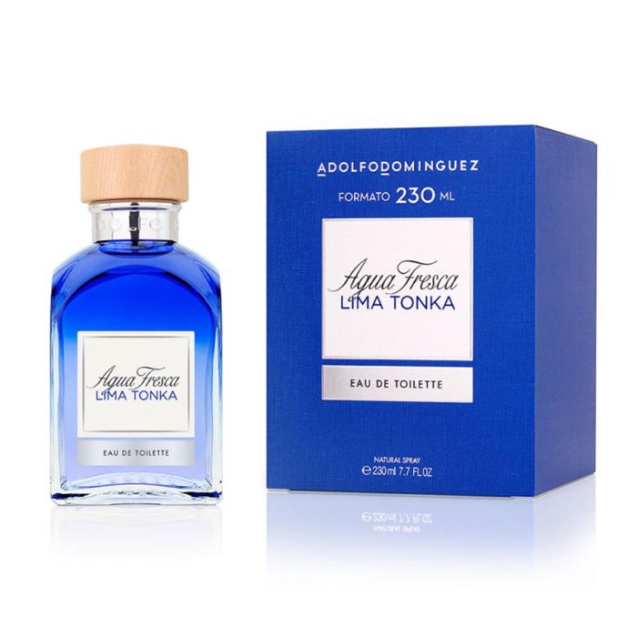 Perfume Hombre Adolfo Dominguez Agua Fresca Lima Tonka EDT 200 ml