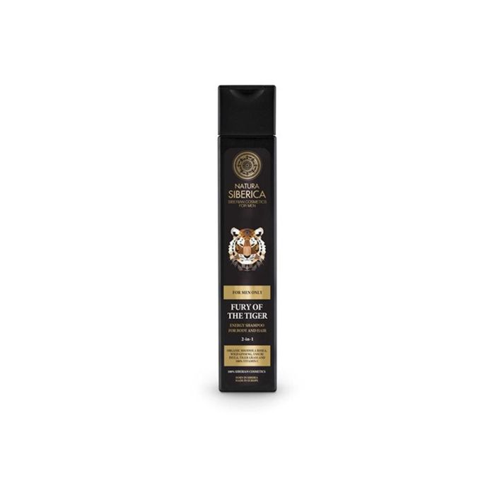 Natura Siberica Fury Of The Tiger Men Champú Energizante Cuerpo y Cabello 250ml